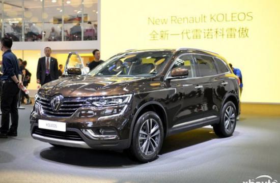 东风雷诺全新科雷傲今晚上市 推7款车型