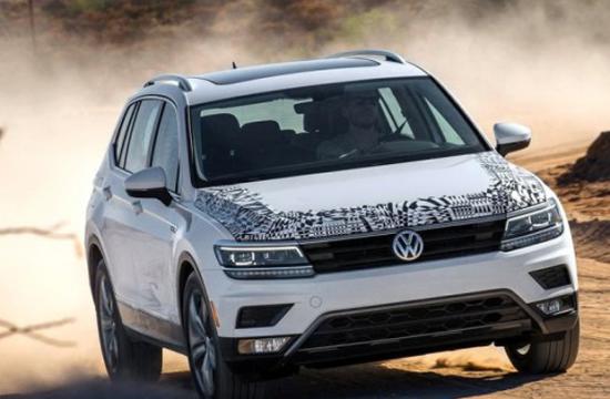 大众Tiguan Allspace 7座布局 将1月发布