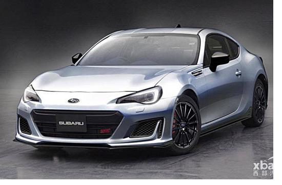 BRZ STi概念车官图曝光 2017年1月亮相