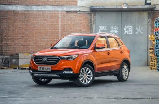 小型SUV新力量 奔騰X40將于1月17日下線