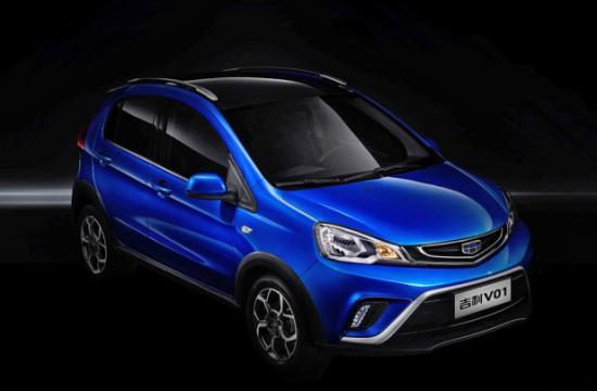 或二季度上市 吉利小型SUV V01官圖發(fā)布