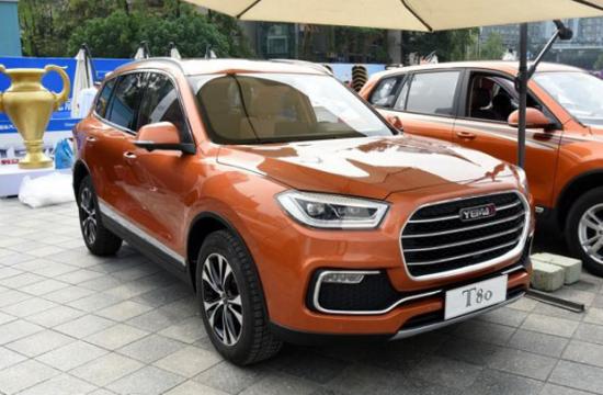 野馬T80全新中型SUV將于上海車展上市