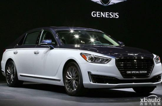 Genesis G90特别版首发 黑白两种车身颜色