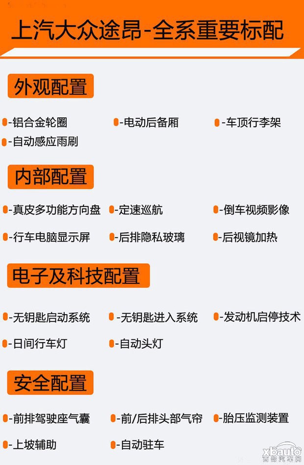 上汽大众途昂购车手册 豪华版最具性价比