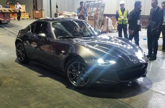 2017上海车展探馆：马自达MX-5 RF实车
