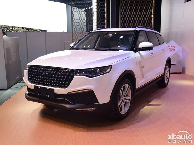 2017上海車展：眾泰T700量產版亮相車展
