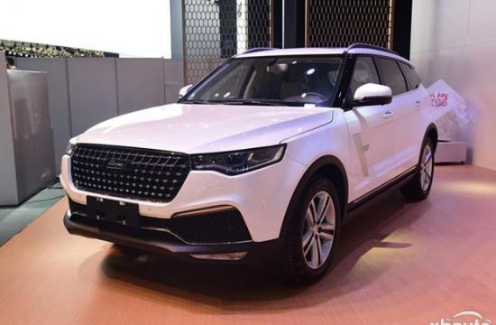 2017上海車展：眾泰T700量產(chǎn)版亮相車展