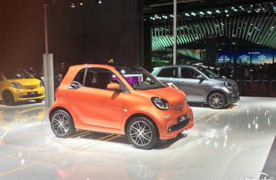 2017上海车展：smart fortwo定制版上市