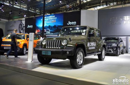 全球SUV领导品牌 Jeep西安五一车展全系实拍