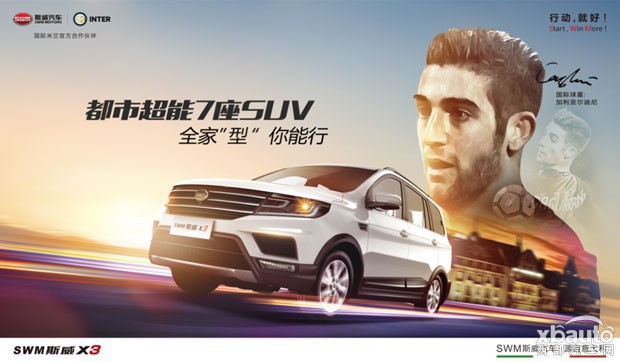 扎心了老铁 1块钱预订SWM斯威X3抵1千块