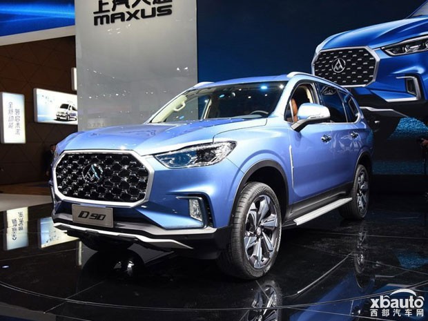 上汽大通D90硬派中大型SUV 或10月上市