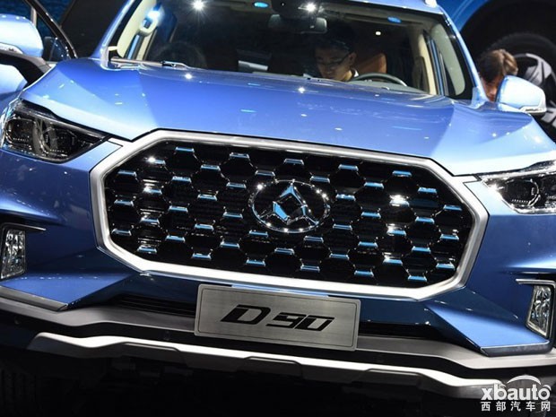 上汽大通D90硬派中大型SUV 或10月上市
