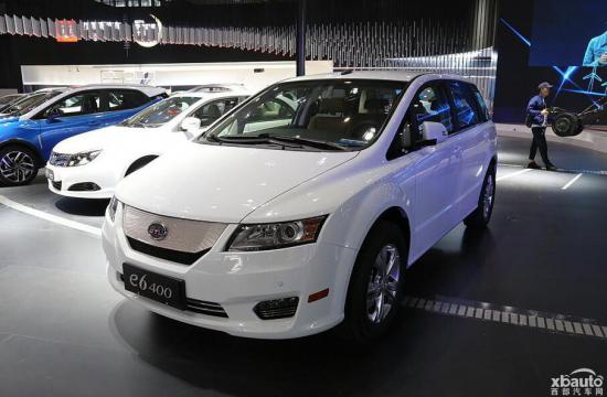 比亚迪新款E6 400上市 售价30.98-36.98万元