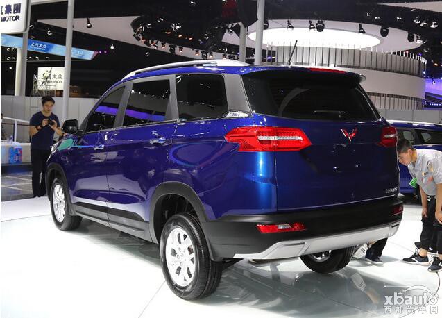 前置后驱7座SUV 五菱宏光S3将9月正式上市