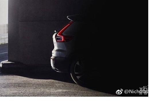 沃爾沃XC40預(yù)告圖泄露 法蘭克福車展正式亮相