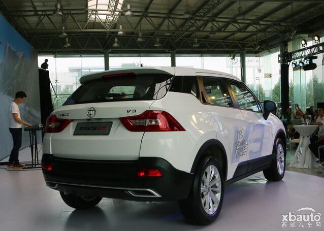 华晨中华新款V3正式上市 售6.57万元起