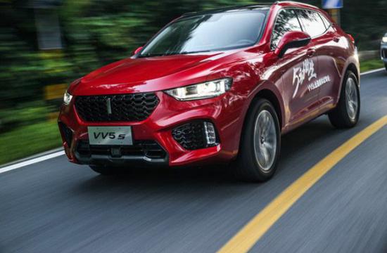 WEY VV5s部分车型预售价公布 15.5万起