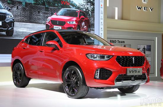 魏派 WEY VV5s上市:售价为15—16.3万元