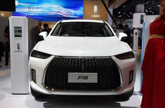 WEY P8搭插電混動系統 第四季度上市