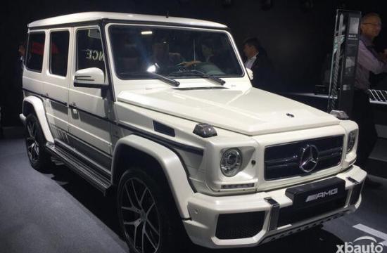 奔驰AMG G63特别版发布 预计将于年内上市