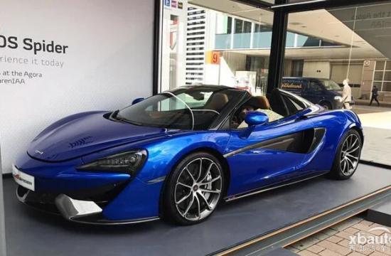 迈凯伦570S Spider将广州车展首发 搭载3.8T V8
