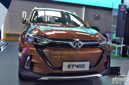 北汽新能源ET400首发亮相 综合续航达350km