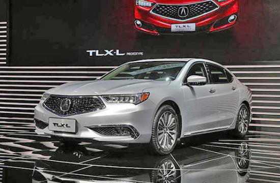 国产讴歌TLX-L本月10日上市 搭2.4L发动机