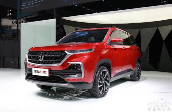 宝骏530或售7.58万元起 2018年初正式上市