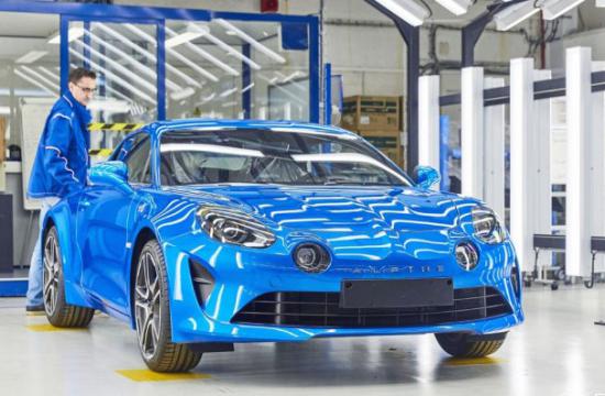 Alpine A110跑车正式投产 重回车型产地