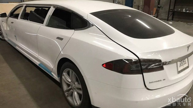 曝特斯拉Model S85加长版 三天后将拍卖