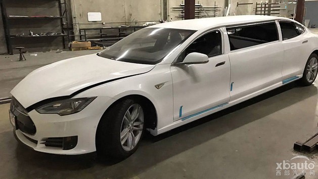曝特斯拉Model S85加长版 三天后将拍卖