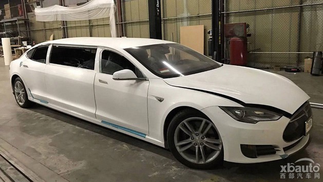 曝特斯拉Model S85加长版 三天后将拍卖