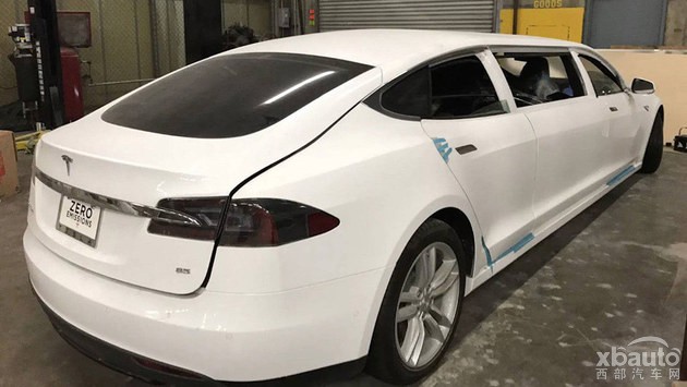 曝特斯拉Model S85加长版 三天后将拍卖