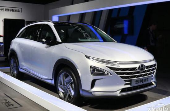 现代氢燃料电池车命名为NEXO 续航560km