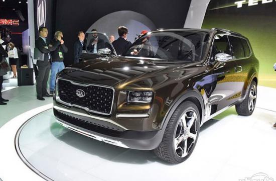 大型SUV 起亚Telluride概念车或将量产