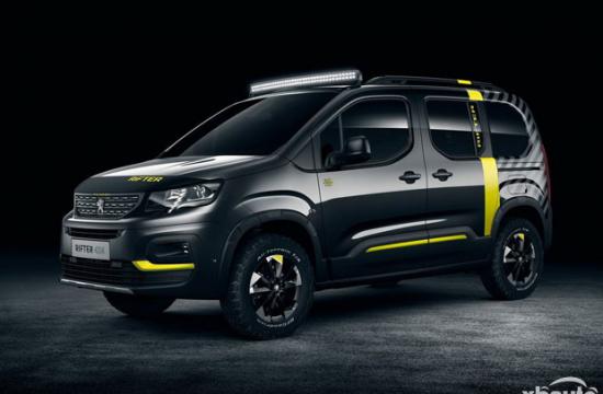 标致Rifter 4x4概念车官图发布 四驱MPV