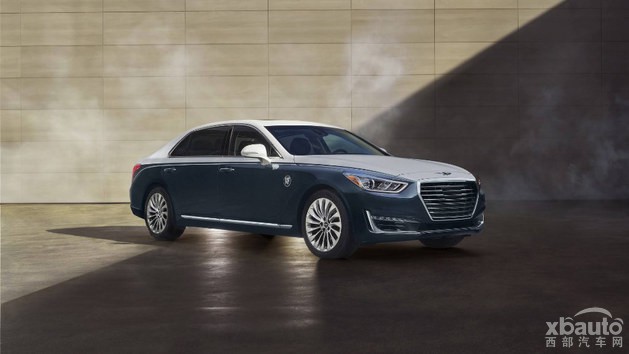 现代Genesis G90特别版 双色车身设计