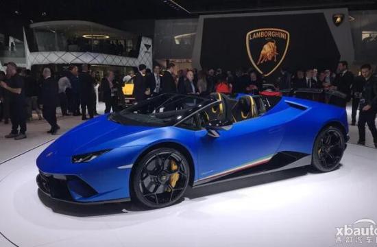 Huracan Performante敞篷版首发 售423.7777万元