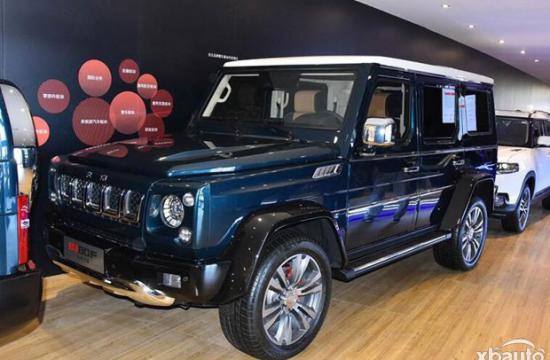 2018北京车展：北京BJ80F防弹版亮相