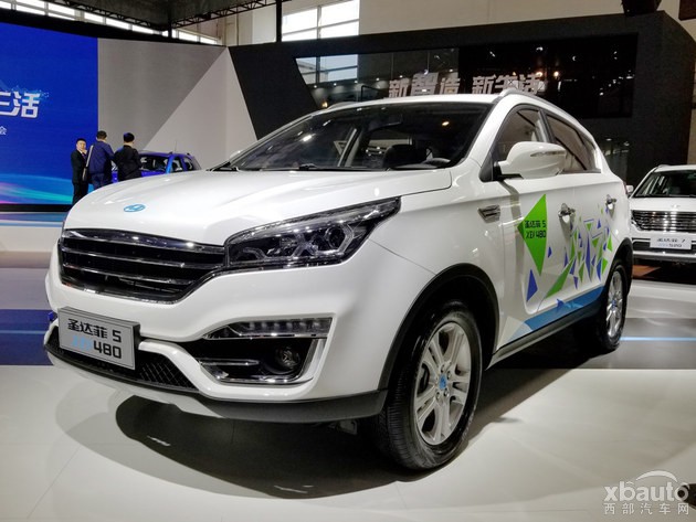 2018北京车展 华泰圣达菲5 XEV480亮相