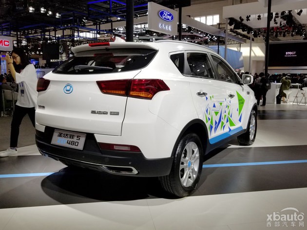 2018北京车展 华泰圣达菲5 XEV480亮相