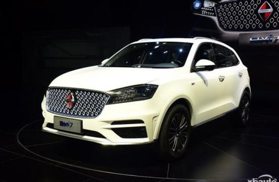 补贴前售35.88-37.88万 宝沃BXi7纯电动车型上市