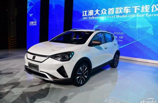 江淮大众首款车型SOL E20X将于9月上市