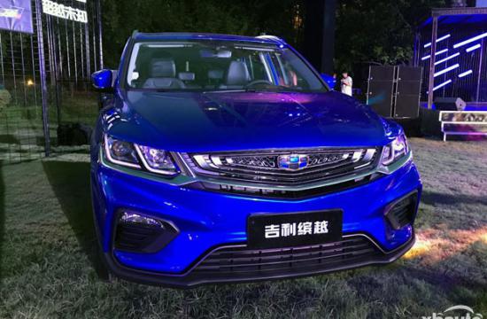 吉利缤越正式亮相 定位A级SUV/四季度上市