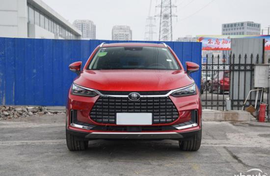 续航增加外观细节调整 比亚迪唐EV600实车图
