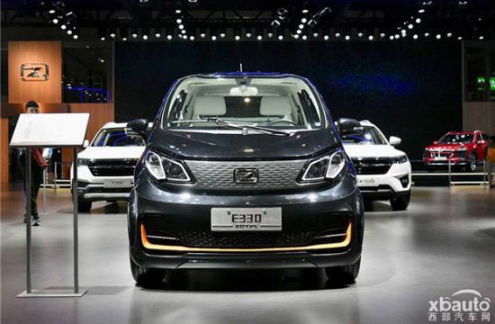 众泰E330实车正式亮相2019上海车展